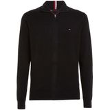 TOMMY HILFIGER - Gebreid Vest - Rood / Zwart / Wit