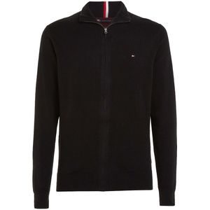 TOMMY HILFIGER - Gebreid Vest - Rood / Zwart / Wit