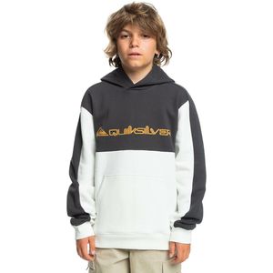 Hoodie in molton QUIKSILVER. Geruwd molton materiaal. Maten 16 jaar - 174 cm. Multicolor kleur