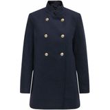 ONLY - ONLANNIE - Tussenmantel - Nachtblauw - Knoopsluiting