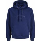 Hoodie met logo JACK & JONES. Katoen materiaal. Maten XL. Blauw kleur