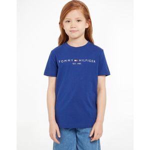 T-shirt met korte mouwen TOMMY HILFIGER. Katoen materiaal. Maten 12 jaar - 150 cm. Blauw kleur