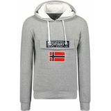 Geographical Norway - Gadrien - Hoodie - Lichtgrijs - Polyester