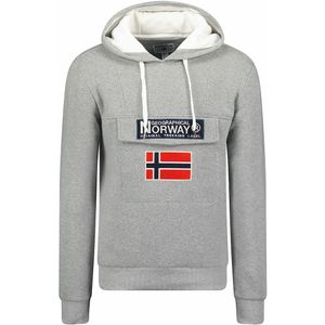 Geographical Norway - Gadrien - Hoodie - Lichtgrijs - Polyester