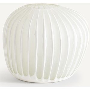 Corila AM.PM. Vaas - Wit - Matglas - Handgemaakt