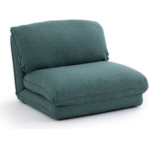 Multi-positie fauteuil Eserita LA REDOUTE INTERIEURS. Polyester materiaal. Maten 1-zit. Groen kleur