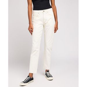 Slim jeans LEE. Denim materiaal. Maten Maat 26 (US) - Lengte 31. Wit kleur