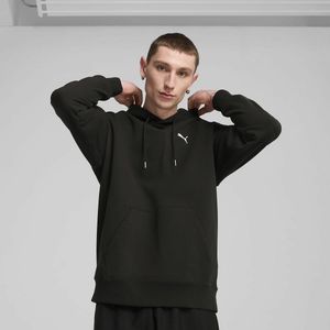 Puma - Select Wardrobe Ess Hoodie - Grijs - Katoen - Relaxte Pasvorm