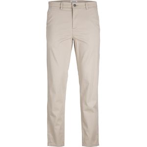 Chino broek Ollie JACK & JONES. Katoen materiaal. Maten Maat 36 (US) - Lengte 34. Beige kleur