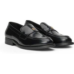 TOMMY HILFIGER - Loafers - Zwart - Leer