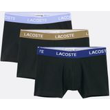 LACOSTE - Boxershorts - Zwart - Set van 3 - Stretch Katoen