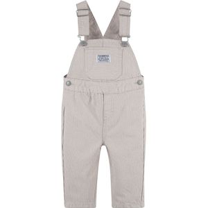 Gestreepte salopet LEVI'S KIDS. Katoen materiaal. Maten 6 mnd - 67 cm. Beige kleur