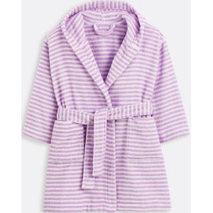 Malo - Badjas - Lila - Katoen - Met Kap