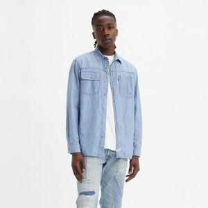 LEVI'S - Hemd Auburn - Katoen - Blauw