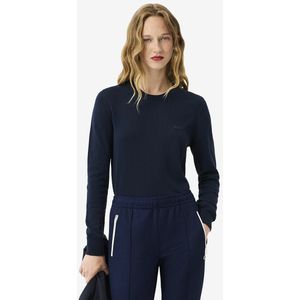 LACOSTE - Trui - Blauw - Lange Mouwen - Ronde Hals - Katoen