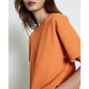 AMERICAN VINTAGE - FIZVALLEY - T-shirt - Oranje - Katoen