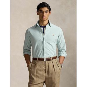 POLO RALPH LAUREN - Recht Hemd - Lichtgroen - Katoen