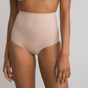 LA REDOUTE COLLECTIONS - Slip - Beige - Microvezel - Hoge Taille