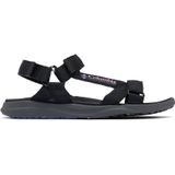 Sandalen Globetrot COLUMBIA. Polyester materiaal. Maten 42. Zwart kleur