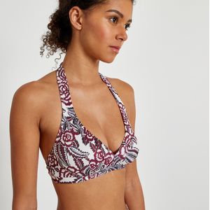 Foulard bikini-BH, piqué tricot LA REDOUTE COLLECTIONS.  materiaal. Maten 40 FR - 38 EU. Andere kleur