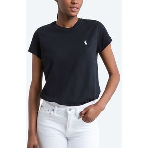 T-shirt met ronde hals en korte mouwen POLO RALPH LAUREN. Katoen materiaal. Maten XL. Zwart kleur