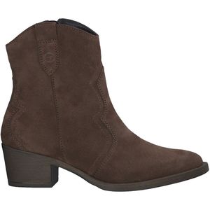 Leren santiags bottines TAMARIS. Leer materiaal. Maten 37. Kastanje kleur