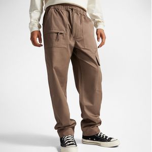 Cargo broek CONVERSE. Katoen materiaal. Maten XL. Kastanje kleur