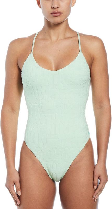 Nike - Retro Flow - Badpak - Pastelgroen - 93% Polyester, 7% Elasthan