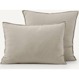 AM.PM. Elina - Kussensloop - Naturel - 100% Linnen