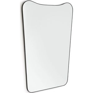 Spiegel in messing 90 x 65 cm, Uyova LA REDOUTE INTERIEURS. Metaal materiaal. Maten één maat. Zwart kleur