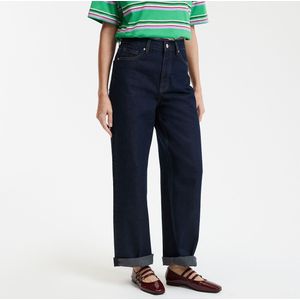 La Redoute Collections - Marceau - Wijde Jeans - Blauw - Denim Materiaal