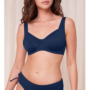 Bikini-BH Summer Mix & Match TRIUMPH.  materiaal. Maten 48D FR - 46D EU. Blauw kleur