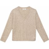 LA PETITE ÉTOILE - MANTIA - Trui met V-hals - Kastanje - Polyester