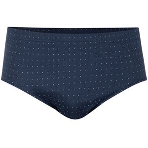 Bedrukte slip, hoge taille EMINENCE. Katoen materiaal. Maten M. Blauw kleur