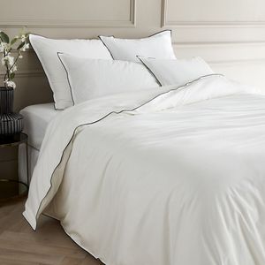 AM.PM. Gypse - Dekbedovertrek - Wit - Gewassen Voilekatoen