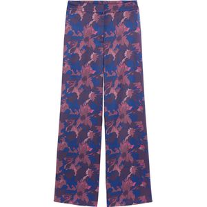 LA REDOUTE COLLECTIONS - Wijde Broek - Bloemenprint - Blauw - Polyester