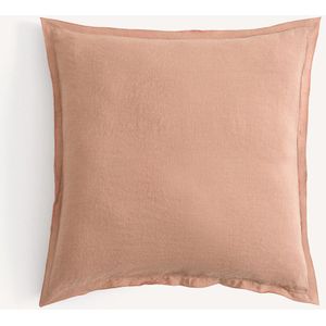 AM.PM. - Elina - Kussenhoes - Houtroze - Gewassen Linnen - 60 x 40 cm