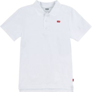 Polo met korte mouwen LEVI'S KIDS. Katoen materiaal. Maten 5 jaar - 108 cm. Wit kleur