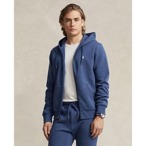 Zip-up hoodie Double Knit Tech POLO RALPH LAUREN. Katoen materiaal. Maten S. Blauw kleur