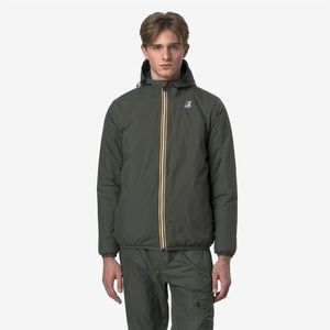 K-WAY - LE VRAI CLAUDE 4.0 WARM - Windjack - Kaki - Polyamide