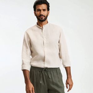 La Redoute Collections - Signature AURELE - Overhemd - Beige - Linnen