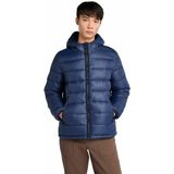 Korte donsjas TIMBERLAND. Polyester materiaal. Maten L. Blauw kleur