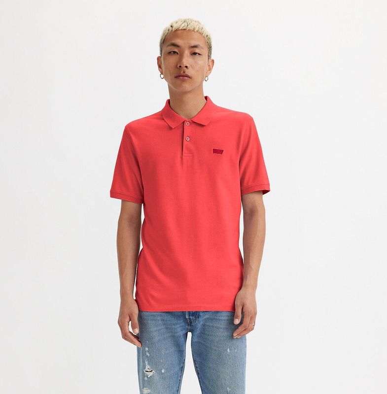 Levi's - Slim Housemark - Poloshirt - Groen - Katoen/Elastaan