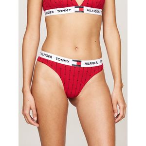 TOMMY HILFIGER - Hoge Slip - Rood - Bio Katoen - Gerecycled Katoen