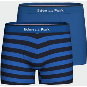 Set van 2 boxershorts EDEN PARK. Katoen materiaal. Maten S. Blauw kleur