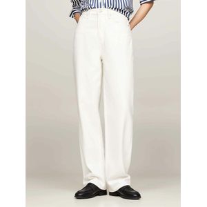 TOMMY HILFIGER - Rechte Jeans - Wit - Katoen