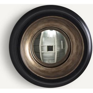 Samantha AM.PM. Spiegel - Ronde - Goudkleur - MDF - Ø26,5 cm