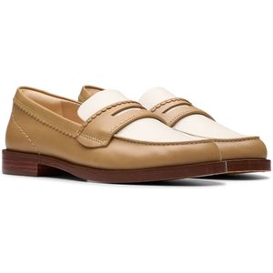 Loafers in leer Straven Edge CLARKS. Leer materiaal. Maten 38. Kastanje kleur