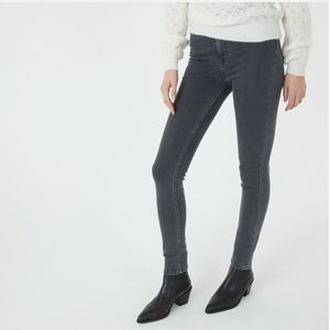 Skinny jeans LA REDOUTE COLLECTIONS. Denim materiaal. Maten 46 FR - 44 EU. Grijs kleur