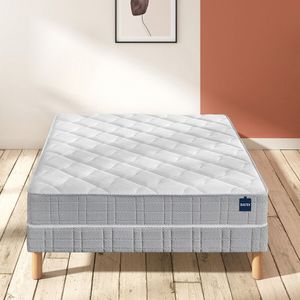 Matras  Bultex nano mousse, stevig comfort BULTEX.  materiaal. Maten 90 x 190 cm. Wit kleur